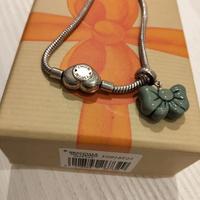 Bracciale Thun con charme fiocco verde