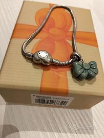 Bracciale Thun con charme fiocco verde