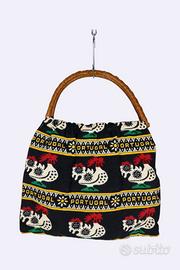 Borsa vintage portoghese Gallo di Barcelos