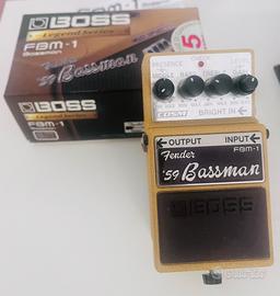 Pedale Boss FBM-1 Bassman - Legend Series (Fender)