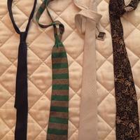 Lotto n.4 cravatte eleganti