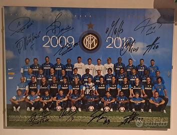 Inter  2009/10 Triplete mis. 80x50