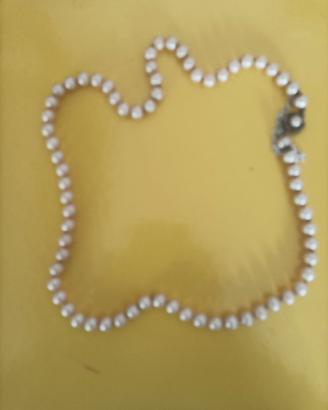 Collane di perle vintage di bigiotteria