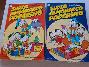 2 Super Almanacco Parerino  anni 1980/1981