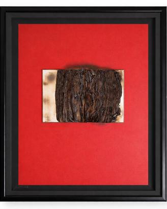 Bernard Aubertin Libro Bruciato 50x70 1974 Archivi