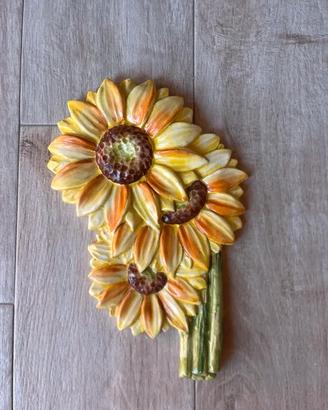 Decoro parete girasoli