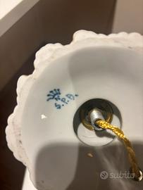 Coppia abat jour Capodimonte