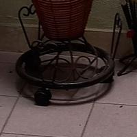 CARRELLO A RUOTE PORTAVASI CUORI GRANDI