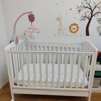 Lettino azzurra bambini