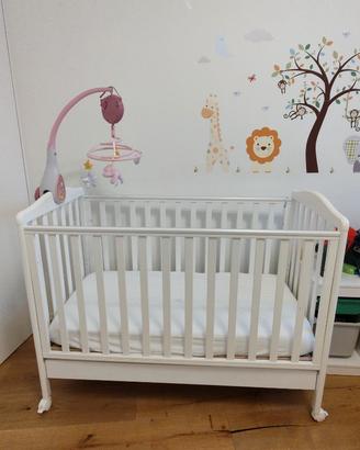 Lettino azzurra bambini