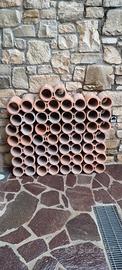 porta bottiglie in terracotta