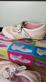Lelli Kelly scarpe bambina 32 ballerine argento