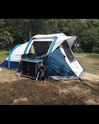 Tenda Decathlon gonfiabile fresh and black 4 posti