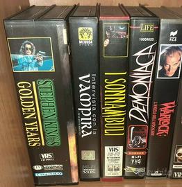 Vhs Film vintage movie Horror,Thriller,Fumetti,ecc