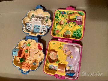 Polly pocket scatola e personaggi