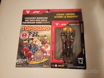 Topolino Disney x F1 set completo N.3693 + 3694