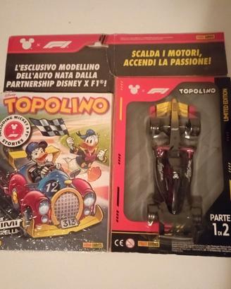 Topolino Disney x F1 set completo N.3693 + 3694