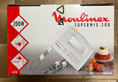 Sbattitore Moulinex Supermix 200 vintage scatola