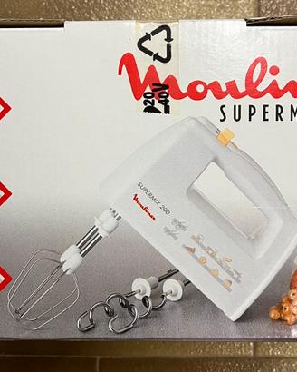 Sbattitore Moulinex Supermix 200 vintage scatola