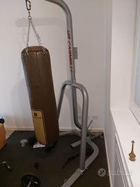 Supporto sacco da boxe + sacco