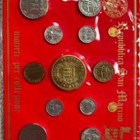 Monete da collezione san marino