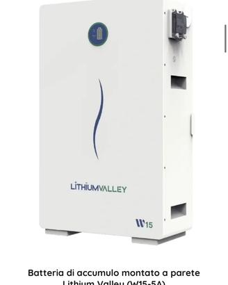 Batteria accumulo 15 kw