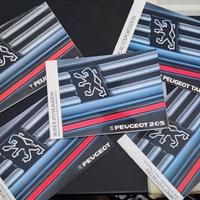 SET LIBRETTO USO MANUTENZIONE MANUALI PEUGEOT 205