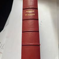 Manzoni – Tragedie, ed. 1837 rilegato pelle