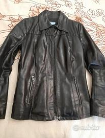 giacca vera pelle donna