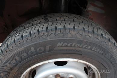 4 gomme+ 4 cerchi Fiat DUCATO-TALENTO (90>94)