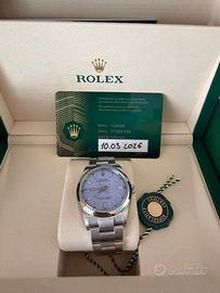 Rolex Oyster 36mm lavanda nuovo originale