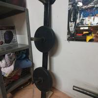 porta dischi pesi supporto