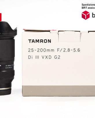 Tamron 25-200 F2.8-5.6 Di III VXD G2 (Sony)