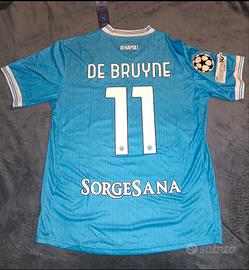 Maglia Napoli in casa Kevin de Bruyne ChampionsLea