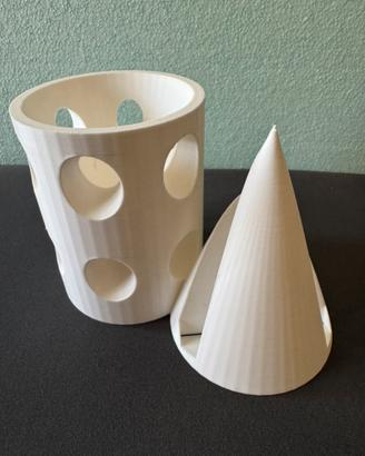 Organizer da scrivania Geometric, sup. telefono