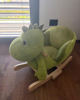 Dondolo in legno