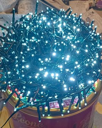 Catena di luci bianco ghiaccio 1152 led 23 mt.