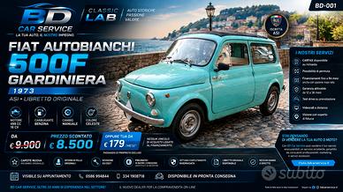 FIAT Autobianchi 500F - GIARDINIERA - ESEMPLARE UN