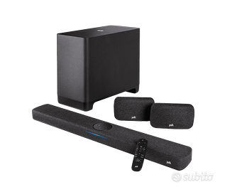 Polk Audio React Bar con di subwoofer e surround