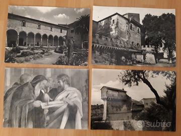 15 cartoline Grottaferrata badia greca e presepio