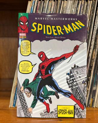 Spider-man marvel masterworks origine di spiderman