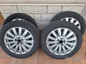 Cerchi originali Fiat 500L  con SOLO TRE GOMME