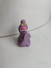 Set 4 Barbapapà in gomma dura vintage 