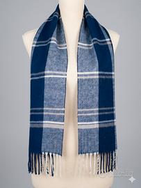 Sciarpa classica invernale motivo a quadri scozzes