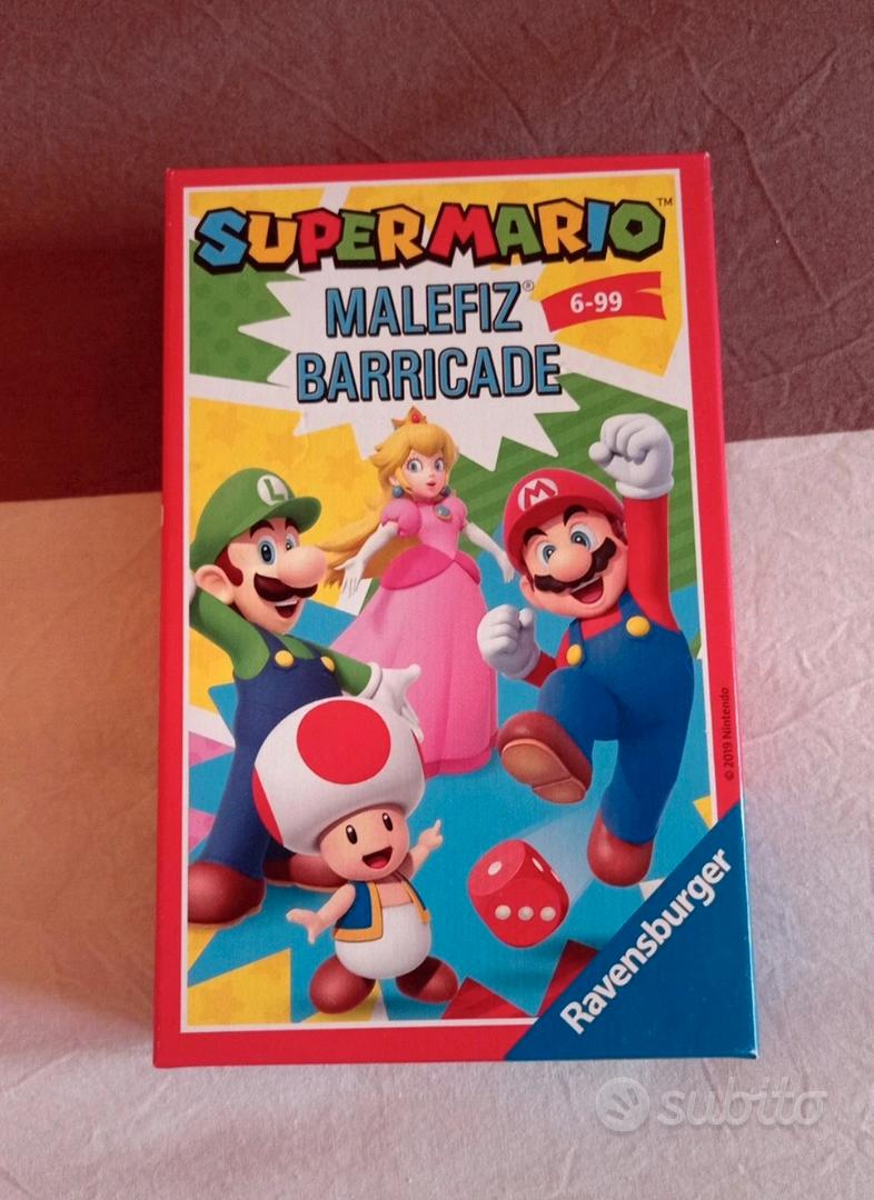 Ravensburger - Gioco Da Tavolo Super Mario Malefiz Barricade - Edizione Italiana, 2-4 Giocatori, 6+ Anni