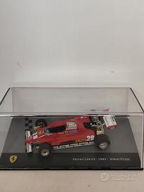 Modellino F1 Ferrari 126 C2 (1982) Didier Pironi 