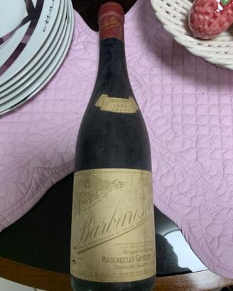 Vino Barbaresco 1964