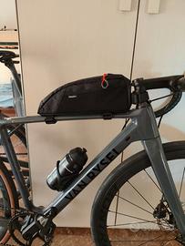 Borsa top tube 1 litro per bici gravel mtb corsa