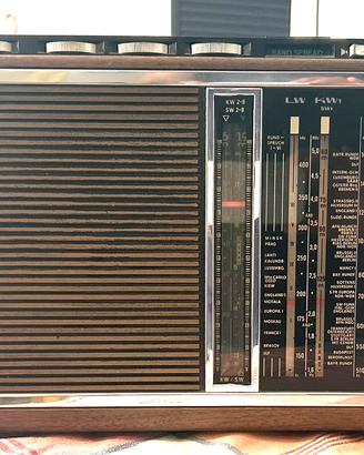 Radio transistor Grundig Sat6001 FM/onde anni '70
