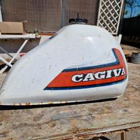 Serbatoio moto Cagiva SXT 350 Ala Blu